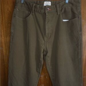 Weatherproof Olive Green Vintage Pants